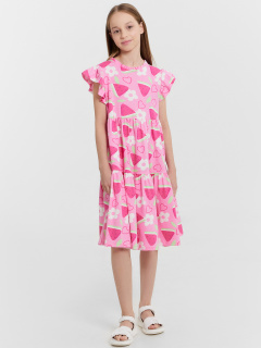 Платье Mark Formelle 157818/24-28132П-0 фрукты_на_розовом_саше - фото 2