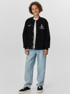 Бомбер Mark Formelle 363349/25-34194П-7П черный_печать_1_сл_на_пол_1сл_на_спинке - фото 3