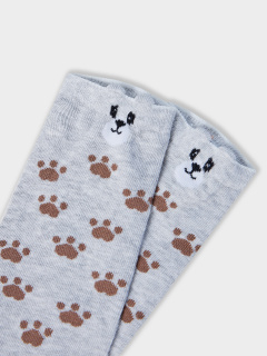 Носки Mark Formelle 406K-3179/B3-25406K св.серый_меланж_рис.3179 - фото 5