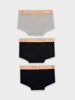 Трусы Mark Formelle 413354-3/25-36864П-5 мрамор_треугольники_на_черном_черный - фото 1