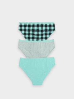 Трусы Mark Formelle 417742-3/24-18-26252П-5 горох_на_бирюзе_2_сл_2тр_на_дет_пер - фото 2