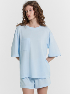 Футболка, шорты Mark Formelle 592509-1/24-29034Ц-6 голубое_небо - фото 2