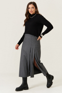 Юбка Панда 110950 серый - фото 2