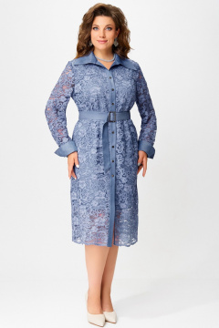 Платье Fita 5032 голубой - фото 2