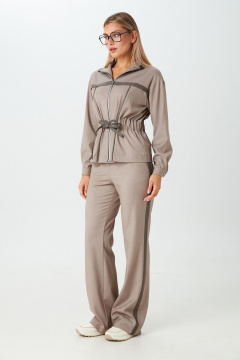 Брюки, рубашка LM М123 мокко - фото 3