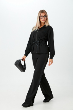 Брюки, рубашка LM М123 черный - фото 5