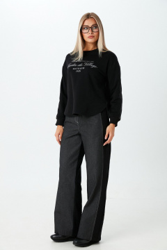 Брюки, джемпер LM К1380140 черный - фото 1