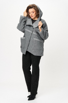 Куртка Michel chic 360/1 графит - фото 2