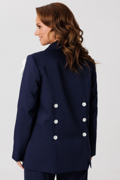 Брюки, жакет Mubliz 256 синий - фото 5