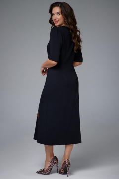 Платье LeNata 16456 чёрный - фото 5