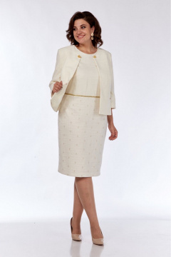 Жакет, платье SVT-fashion 602 шампань - фото 4