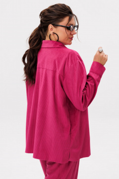 Брюки, рубашка Anelli 1640 малина - фото 5