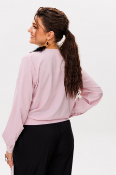 Блуза Anelli 1574  пудра_ балерины - фото 4