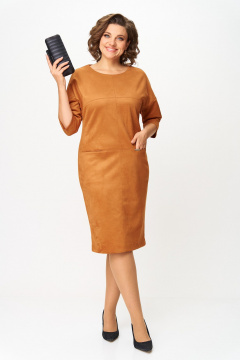 Платье Michel chic 2068/1 рыжий - фото 1