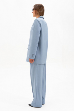 Брюки, жакет SILVERSPICE S-1531 голубой - фото 5
