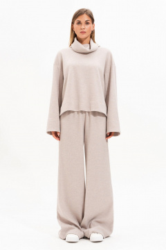 Брюки SILVERSPICE S-3522 бежевый - фото 1