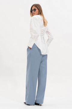 Блуза SILVERSPICE S-7518 белый - фото 4