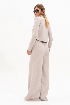 Кардиган SILVERSPICE S-7519 бежевый - фото 4