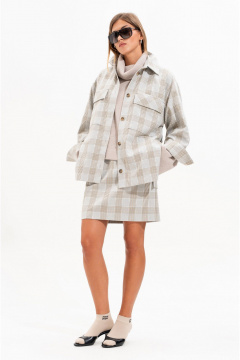 Джемпер SILVERSPICE S-7521 бежевый - фото 5