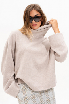 Джемпер SILVERSPICE S-7521 бежевый - фото 1