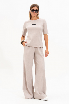 Джемпер SILVERSPICE S-7523 бежевый - фото 5