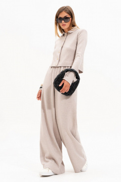 Брюки, кардиган SILVERSPICE S-8564 бежевый - фото 5