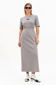 Джемпер, юбка SILVERSPICE S-8565 серый - фото 1