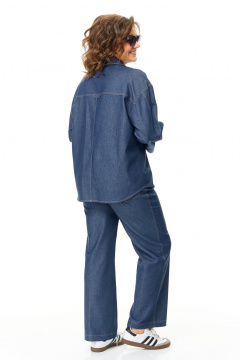 Брюки, рубашка Karina deLux M-1371 темно-синий - фото 3