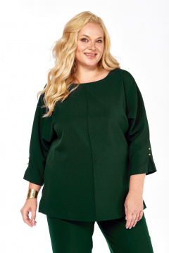 Блуза, брюки СиБон 0371 ель - фото 3