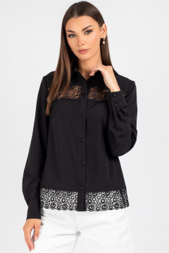 Блуза VIZAVI 737 черный - фото 1
