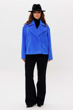 Полупальто Mislana 11065 синий - фото 2