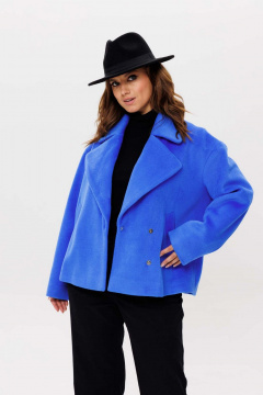 Полупальто Mislana 11065 синий - фото 1