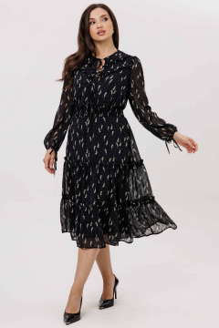 Платье Mislana 1222 черный - фото 1