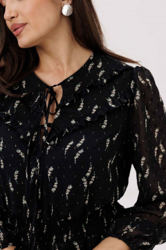 Платье Mislana 1222 черный - фото 5