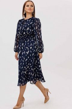 Платье Mislana 1223 синий - фото 2