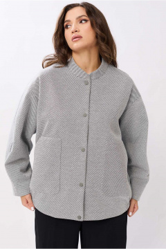 Жакет Mislana 1975 серый - фото 2