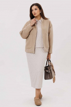 Жакет Mislana 1975 бежевый - фото 4