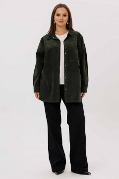 Блуза Mislana 976 зеленый - фото 3