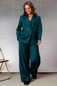 Брюки, жакет AMUAR 1063 зеленый - фото 3