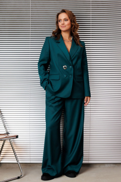 Брюки, жакет AMUAR 1063 зеленый - фото 2