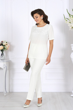 Блуза, брюки, кардиган Ninele 5908 молоко - фото 2