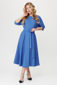 Платье T&N 7504 темно_голубой - фото 1