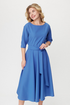 Платье T&N 7504 темно_голубой - фото 4
