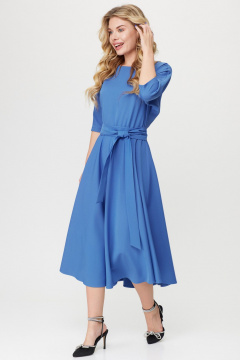 Платье T&N 7504 темно_голубой - фото 2