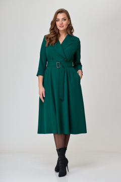 Платье T&N 7566 мзумруд - фото 1