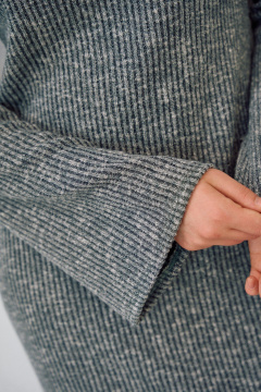 Платье Lokka 1716 зеленый/меланж - фото 5