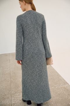 Платье Lokka 1716 зеленый/меланж - фото 4