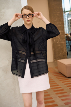 Блуза Lokka 1732 черный - фото 2