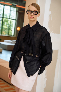 Блуза Lokka 1732 черный - фото 1