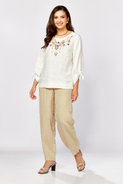 Блуза MALI 625-083 белый - фото 1